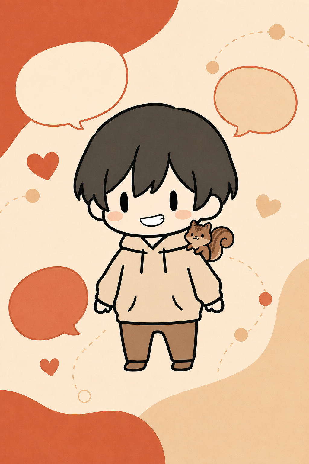 Discordのコミュニティで、ひとりだけ輪に入れずにいる人のイメージ