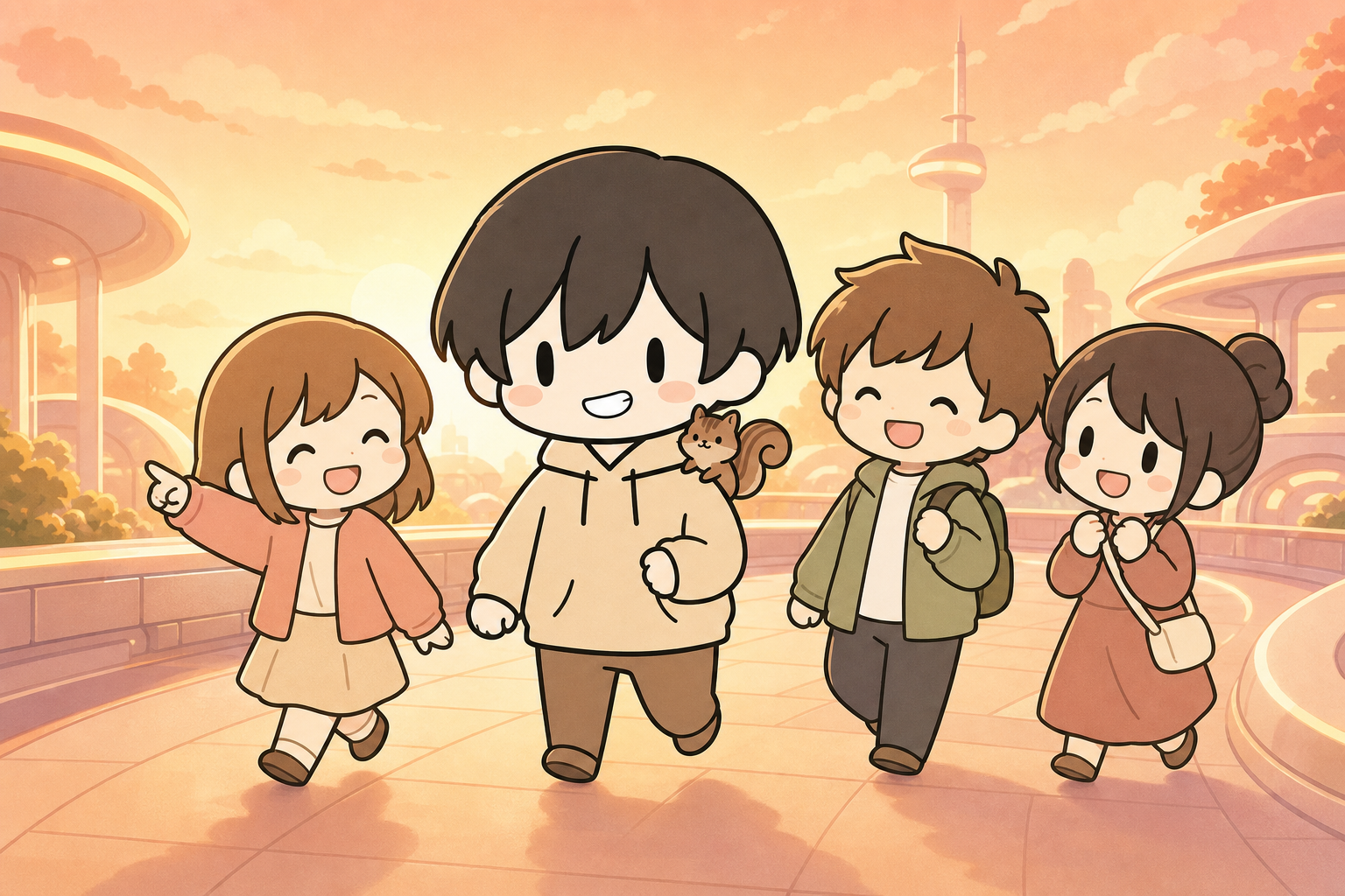 コミュニティの仲間とあたたかくつながっていく未来のイメージ